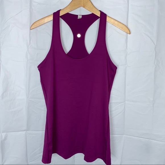 lululemon athletica Tops - Lululemon CRB cool racerback plum 8